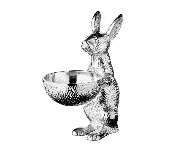 Rabbit with bowl Bert, H 31,5cm